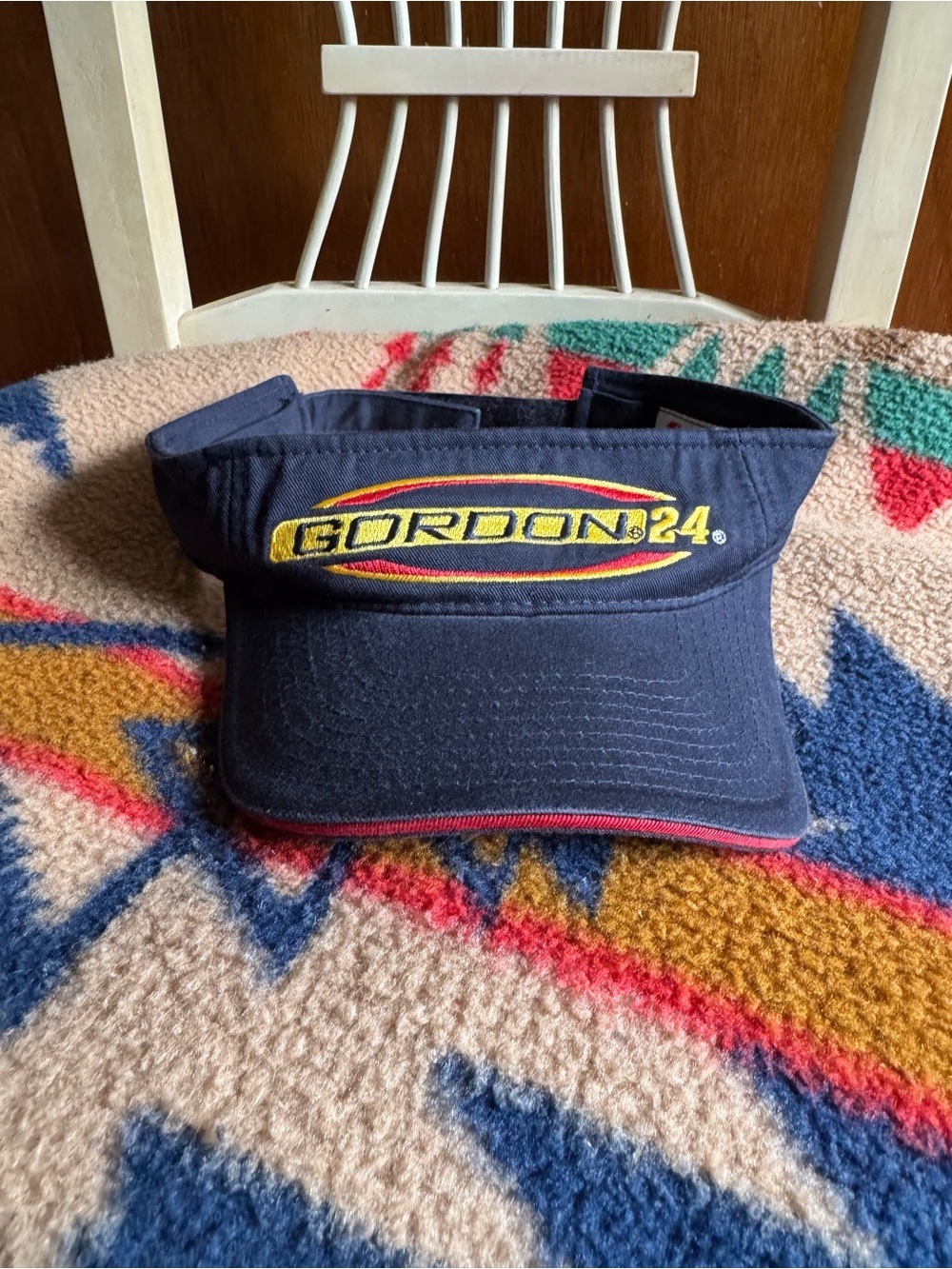 Vintage Jeff Gordon #24 NASCAR Chase Authentics Embroidered Racing Visor Hat